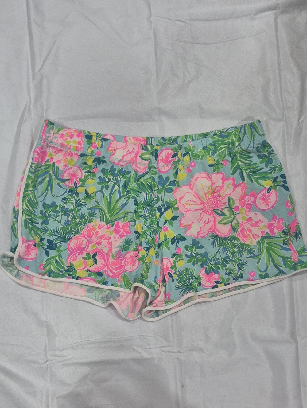 New Lilly Pulitzer Cotton SHORTS LG